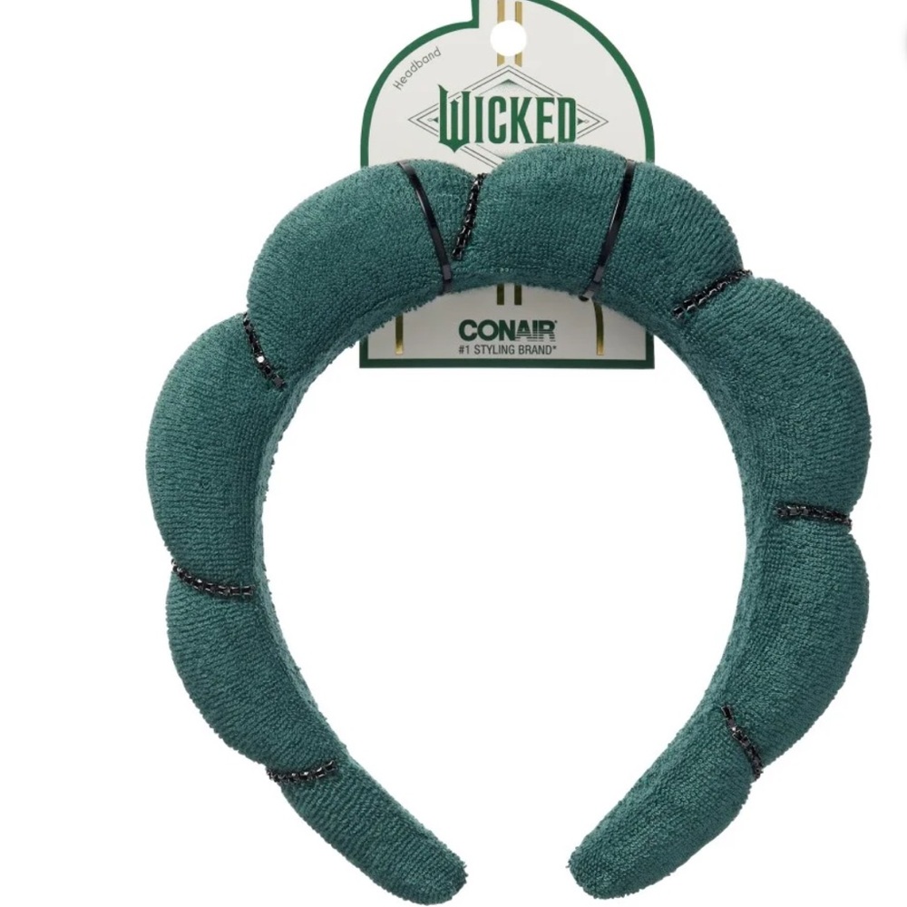 ConAir Wicked Elphaba Dark Green Headband